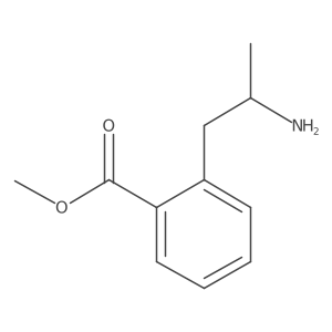 methyl 2-[(2R)-2-aminopropyl]benzoate结构式