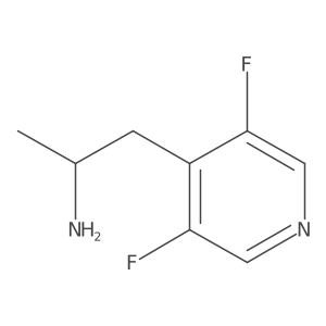 (2S)-1-(3,5-difluoropyridin-4-yl)propan-2-amine Structure
