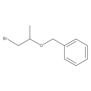 [(2-Bromo-1-methylethoxy)methyl]-benzene结构式