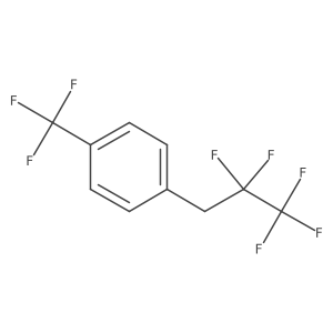 4-(2,2,3,3,3-Pentafluoropropyl)benzotrifluoride Structure