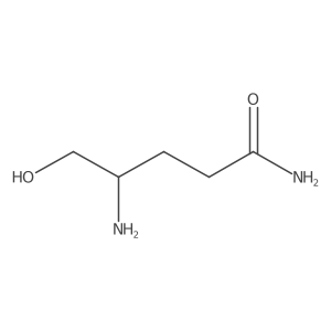 (S)-4-Amino-5-hydroxypentanamide结构式