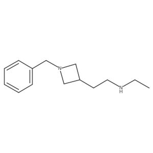 2-(1-benzylazetidin-3-yl)-N-ethylethanamine Structure