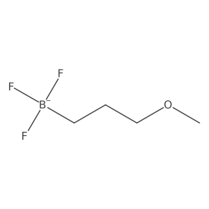 Trifluoro(3-methoxypropyl)borate Structure