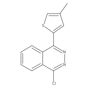 1-Chloro-4-(4-methylthiophen-2-yl)phthalazine结构式