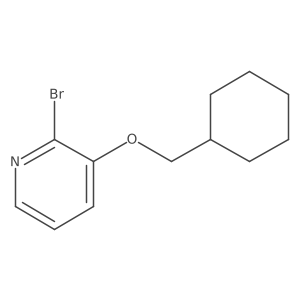 2-Bromo-3-(cyclohexylmethoxy)pyridine Structure