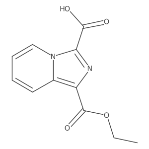 1-(Ethoxycarbonyl)imidazo[1,5-a]pyridine-3-carboxylic acid Structure