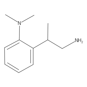 2-(1-aminopropan-2-yl)-N,N-dimethylaniline Structure