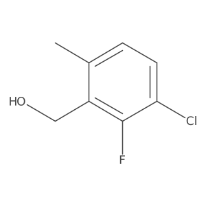 3-Chloro-2-fluoro-6-methylbenzyl alcohol结构式