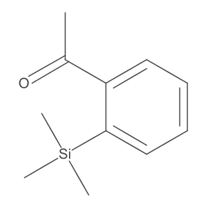 o-(Trimethylsilyl)acetophenone Structure