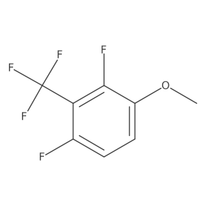 2,4-Difluoro-3-trifluoromethylanisole结构式
