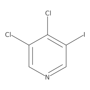 3,4-Dichloro-5-iodopyridine Structure
