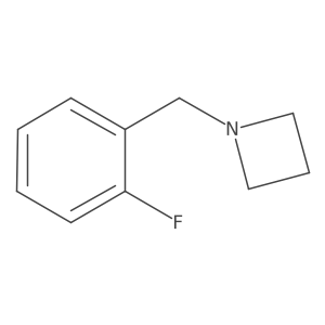 1-(2-Fluorobenzyl)azetidine Structure