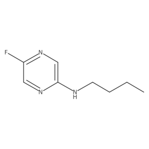 N-butyl-5-fluoropyrazin-2-amine Structure