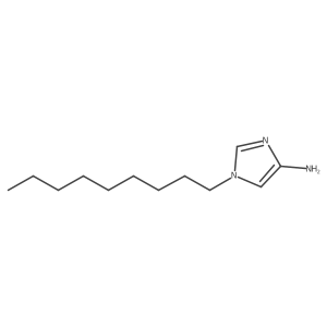 1-nonyl-1H-imidazol-4-amine结构式