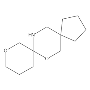7,10-Dioxa-14-azadispiro[4.2.5^{8}.2^{5}]pentadecane Structure