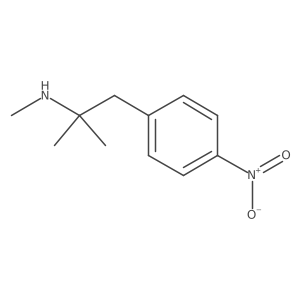 Methyl[2-methyl-1-(4-nitrophenyl)propan-2-yl]amine Structure