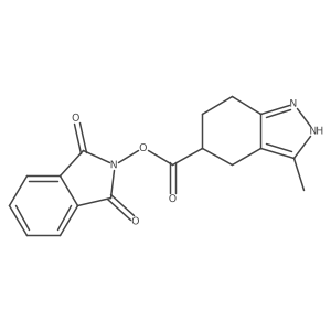 1,3-dioxo-2,3-dihydro-1H-isoindol-2-yl 3-methyl-4,5,6,7-tetrahydro-1H-indazole-5-carboxylate Structure
