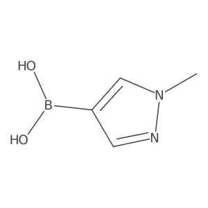 1-Methyl-4-pyrazoleboronic Acid-d3结构式