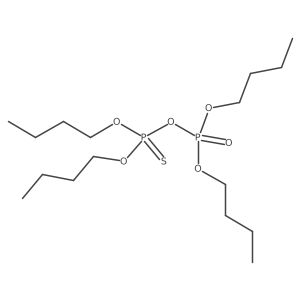 O,O,O,O-Tetrabutyl thiodiphosphate结构式