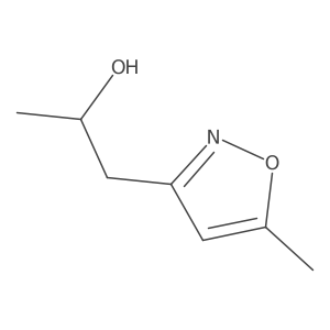 1-(5-Methyl-1,2-oxazol-3-yl)propan-2-ol Structure