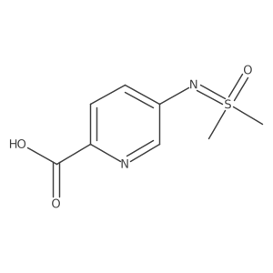 5-((Dimethyl(oxo)-l6-sulfaneylidene)amino)picolinic acid结构式