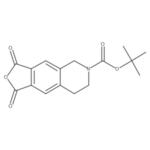 tert-Butyl 1,3-dioxo-3,5,7,8-tetrahydrofuro[3,4-g]isoquinoline-6(1H)-carboxylate Structure