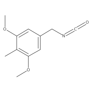 5-(Isocyanatomethyl)-1,3-dimethoxy-2-methylbenzene结构式