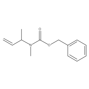 benzyl N-(but-3-en-2-yl)-N-methylcarbamate Structure