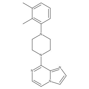 1-(2,3-Dimethylphenyl)-4-{imidazo[1,2-a]pyrazin-8-yl}piperazine Structure