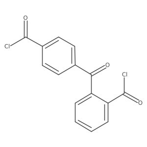 2-[4-(Chlorocarbonyl)benzoyl]benzoyl chloride结构式