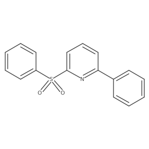 2-Phenyl-6-(phenylsulfonyl)pyridine结构式