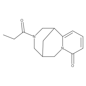 (1R,9S)-11-propanoyl-7,11-diazatricyclo[7.3.1.02,7]trideca-2,4-dien-6-one结构式