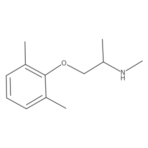[1-(2,6-Dimethylphenoxy)propan-2-yl](methyl)amine结构式