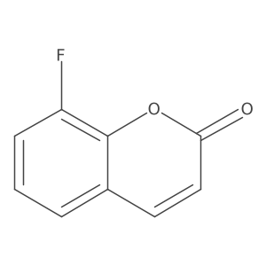 8-Fluoro-2H-chromen-2-one结构式