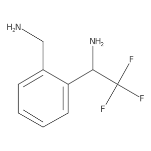 1-(2-Aminomethyl-phenyl)-2,2,2-trifluoro-ethylamine Structure