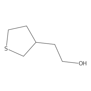 2-(Tetrahydrothiophen-3-yl)ethan-1-ol结构式