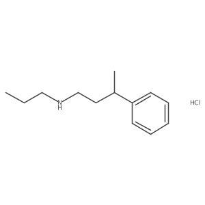 (3-Phenylbutyl)(propyl)amine hydrochloride结构式