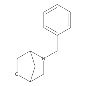5-Benzyl-2-oxa-5-azabicyclo[2.2.1]heptane结构式