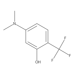5-(Dimethylamino)-2-(trifluoromethyl)phenol Structure