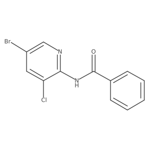 N-(5-Bromo-3-chloropyridin-2-YL)benzamide Structure