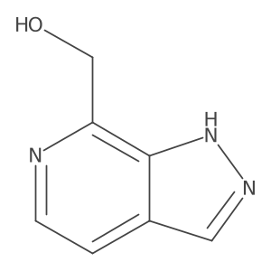 (1H-pyrazolo[3,4-c]pyridin-7-yl)methanol结构式