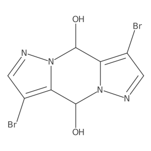 4-Bromo-1H-pyrazole-5-carboxaldehyde dimer Structure
