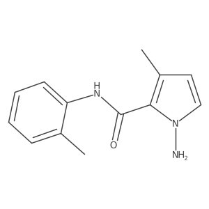 1-Amino-3-methyl-N-o-tolyl-1H-pyrrole-2-carboxamide Structure