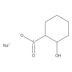 Sodium 2-hydroxycyclohexane-1-sulfinate结构式