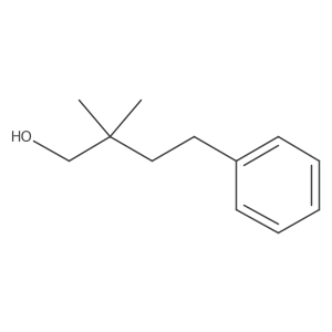 2,2-Dimethyl-4-phenylbutan-1-ol结构式