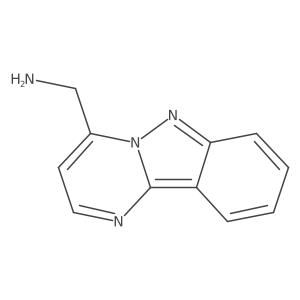 {Pyrimido[1,2-b]indazol-4-yl}methanamine Structure