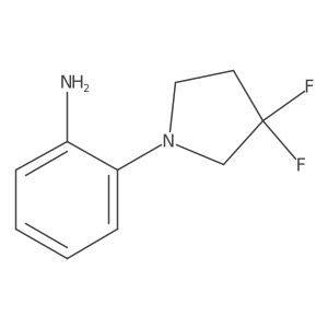 2-(3,3-Difluoropyrrolidin-1-yl)aniline Structure