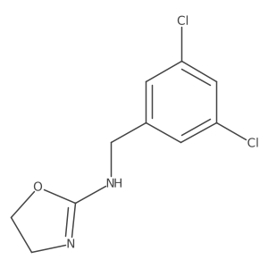 2-(3,5-Dichlorobenzylamino)-2-oxazoline结构式