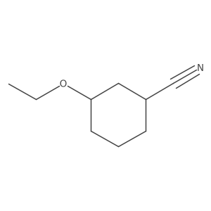 3-Ethoxycyclohexane-1-carbonitrile Structure