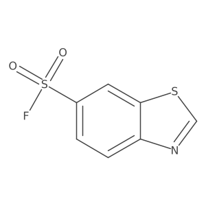 1,3-Benzothiazole-6-sulfonyl fluoride结构式